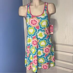 Fruit of the Loom Floral Sleepwear with Pink Trim